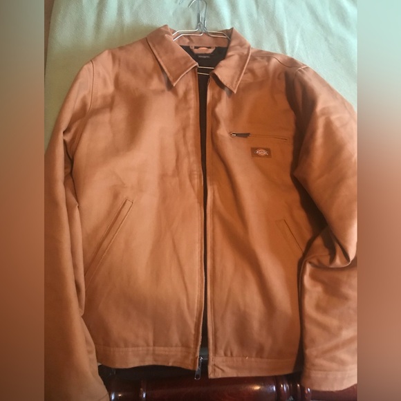 Dickies Cotton Duck Canvas Jacket work wear style size large new - Picture 2 of 5